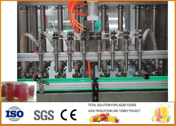 Buy cheap 1500 bottles Beverage Processing Plant , Jam Production Line Per Hour from wholesalers
