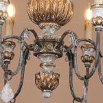 Wood chandeliers lighting french bedroom suspended lights(WH-CI-118)