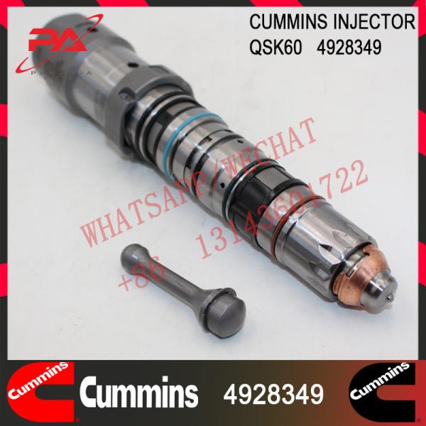 Buy cheap 4928349 Cummins Diesel QSK60 Engine Fuel Injector 4928346 4928347 4928348 4930485 4937065 4940170 4940640 from wholesalers