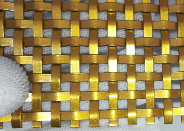 Buy cheap Stainless Steel 2.5mm Decorative Woven Wire Mesh Panels For Cabinet from wholesalers