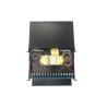 Buy cheap 24 Port 96 Cores Rack Mounted 1U Optical Fiber Patch Panel ODF Full Loaded LC UPC Quad from wholesalers