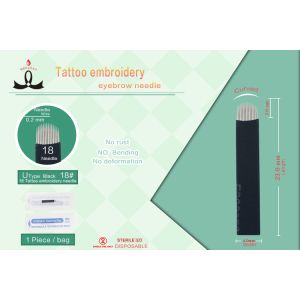 Buy cheap Eyebrow Permanent Makeup Disposable Microblading Needles U - Shaped from wholesalers