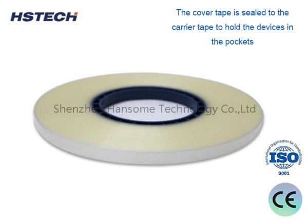 Transparent Hot Sealing PET Material, 0.2Mpa Sealing Pressure, Width 9.3mm SMD