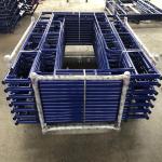 American Ladder Frame Scaffolding Shoring Q235 Powder Coating AS1576