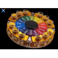 Buy cheap Chinese Style Acrylic Display Rack Game Rotating Acrylic Swallow Wine Bullet Cup product