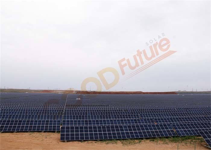 90 Modules 1P Single Axis Solar Tracker Hot Dip Galvanized 24V DC