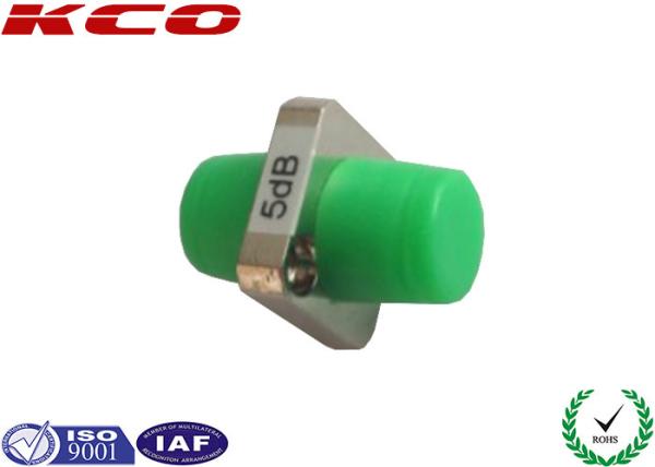 Buy cheap FC APC Single Mode Fiber Optic Attenuator Bulkhead Type High Precision from wholesalers