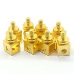 Precision Brass Mechanical Parts 0.01mm - 0.005mm Tolerance Brass CNC Turned