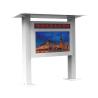 Buy cheap Anti Radiation Gas Station Display Advertising Player 2000 Nits Brightness from wholesalers