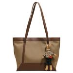 Buy cheap ODM Ladies Tote Handbag 32cm 27cm Old Khaki Leather Bags from wholesalers