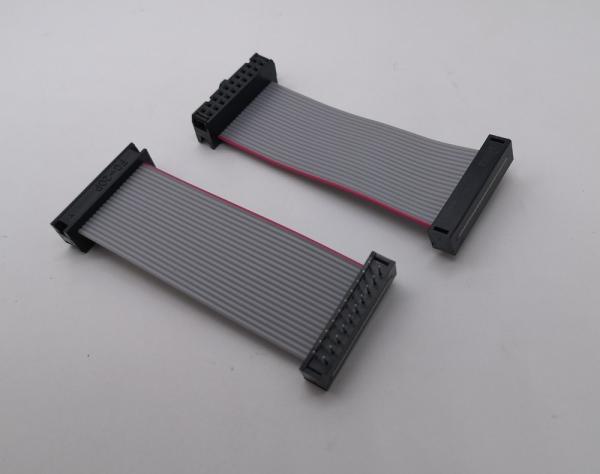 Ul 2561 28 Gauge 2.54 Pitch Dip Cable Assembly Idc 20 Pin Flat Ribbon Cable Wire