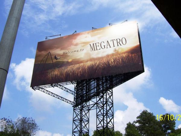 Buy cheap Freestanding tower with billboard from wholesalers