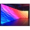Buy cheap Full Color SMD P3.91 Curved LED Screen / 500*500MM Die Casting Aluminum Cabinet from wholesalers