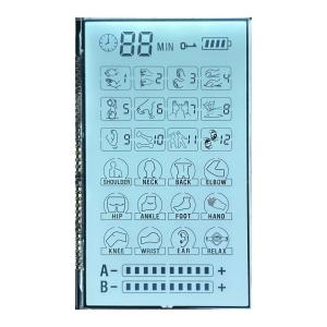 China 3.6V Positive 6 O' CLOCK Transmissive Monochrome Tn Lcd Display Screen For Massager on sale