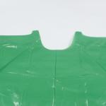 78G Medical Isolation Green Disposable PE Surgical Gown With Elastic Cuffs