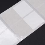 22x44-22mm 1.5mil White Matte Translucent Water Resistant Vinyl Cable Label