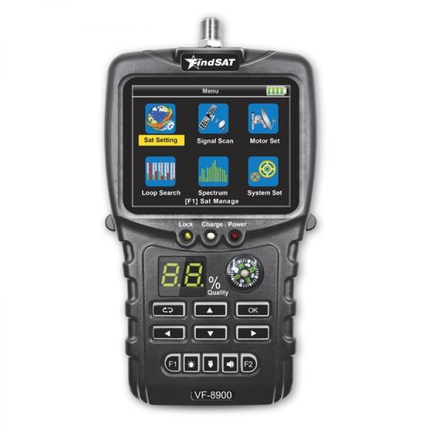 Buy cheap 950~2150Mh DVB S2 Finder 1400MAH HD Digital Satellite Finder from wholesalers