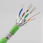 Copper FTP Cat6A Network Cable Al Foil High Speed 10GB LSZH