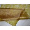 Buy cheap Gold TPU Leather Printed Flower Pattern For Garment Bags 0.15 Mm Thickness from wholesalers