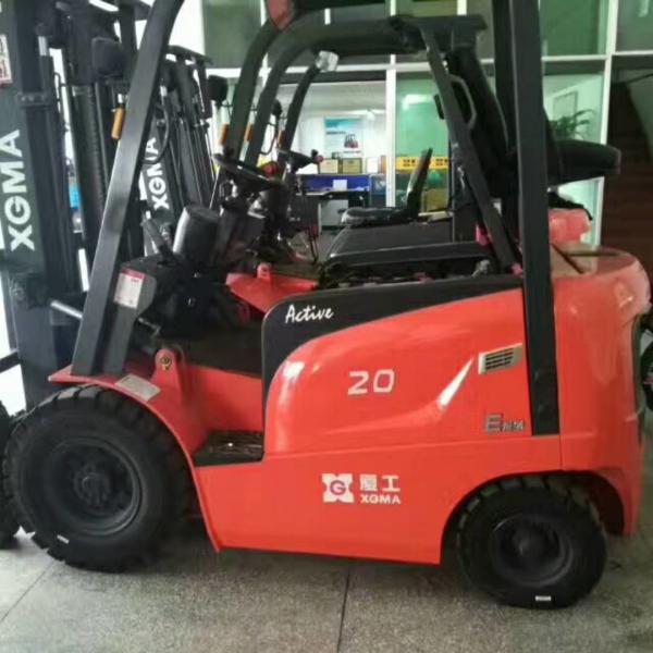 Buy cheap Electric AC Motor Battery Powered Forklift 2 Ton Capacity Safety Design from wholesalers