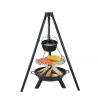 Buy cheap 52x2cm Cooking Area Tripod Swivel Grill Outdoor Camping BBQ with Flame Safety Device from wholesalers