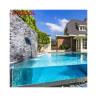 Buy cheap Family Swimming Pool Long 8 Meter Outdoor Massage Spa with Endless Acrylic Glass Pool from wholesalers