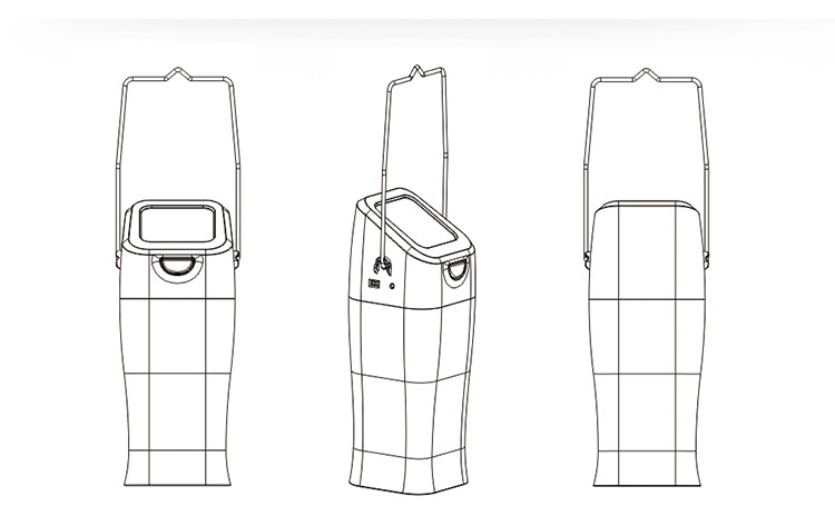 Portable solar hand lamp for lighting and mobile charging|All-in-one solar home lighting system
