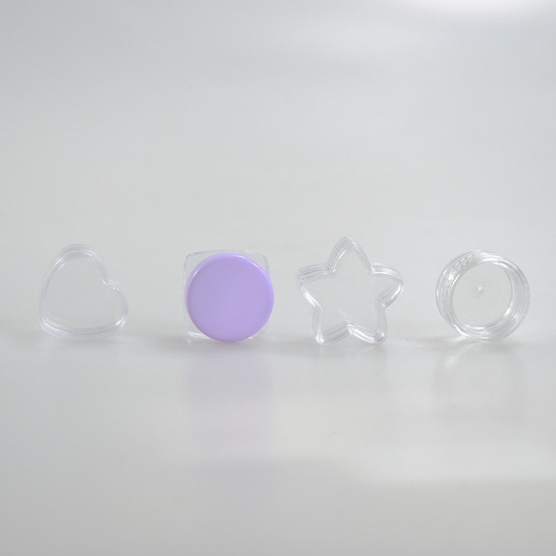 5g Star Heart Irregularity Shape Mini Empty Container for Lipstick or Loose Powder Samples