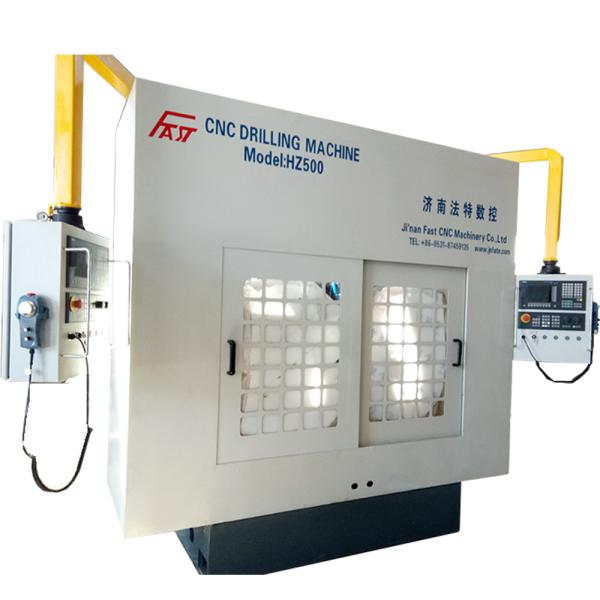 Buy cheap FAST HZ500 Double-Spindle Round Parts Two Station Flange Drilling And Milling Machine For Flange Shaft FLZ500-30-2 from wholesalers