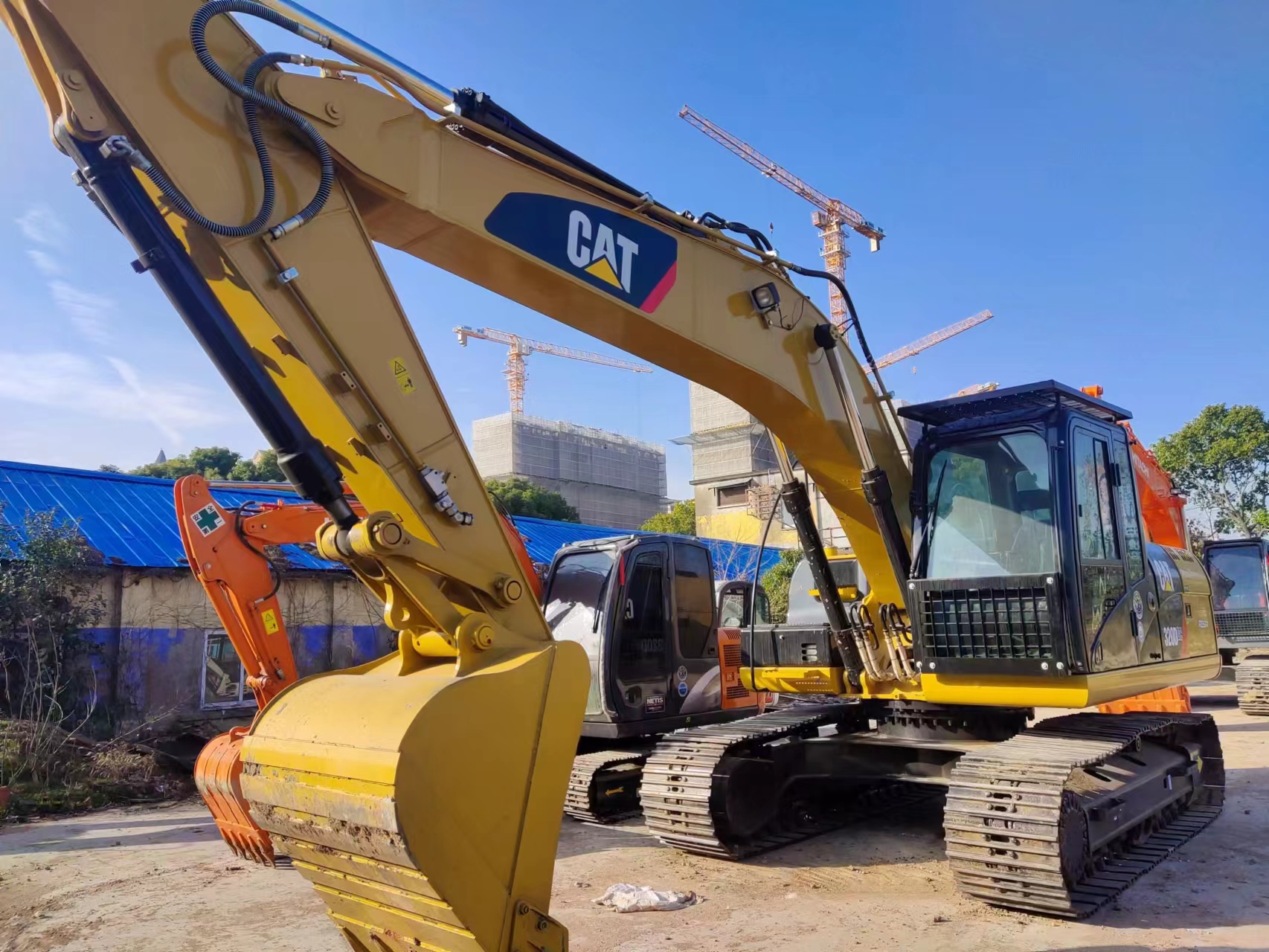 used excavator cat320d/ best quality second hand excavator cat320d hot sale