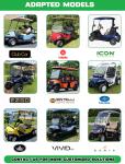 Enerforce LFP Lifepo4 Battery Pack 24V 100Ah Empower For Golf Cart Boat