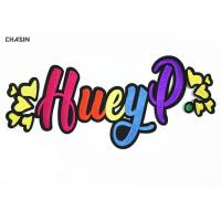Buy cheap Vivid Clear Clothing Embroidery Patches High Density Thread Edge Smooth product