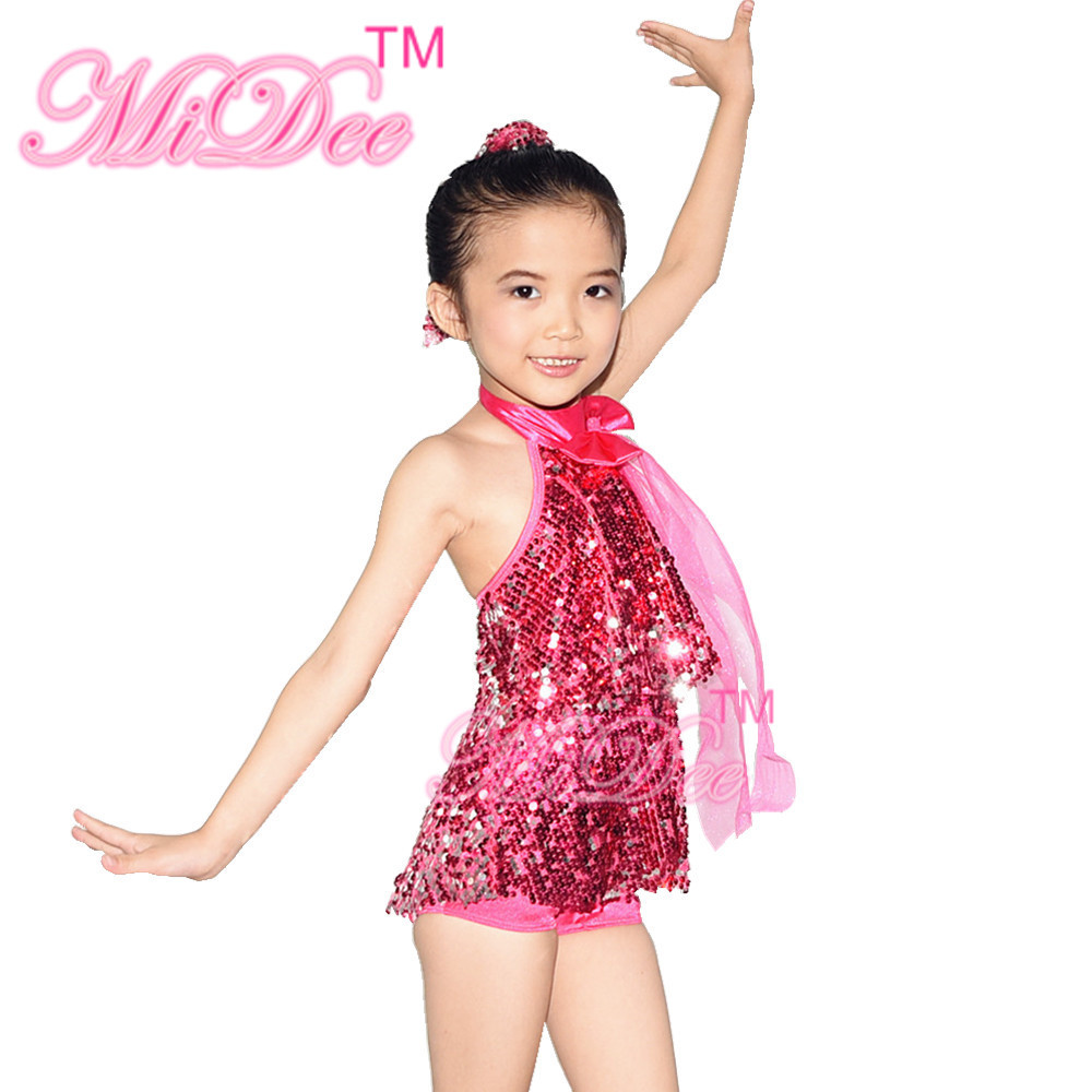 Kids Jazz & Tap Dance Costumes Short Tight Dance Pants Dress Party Dresses