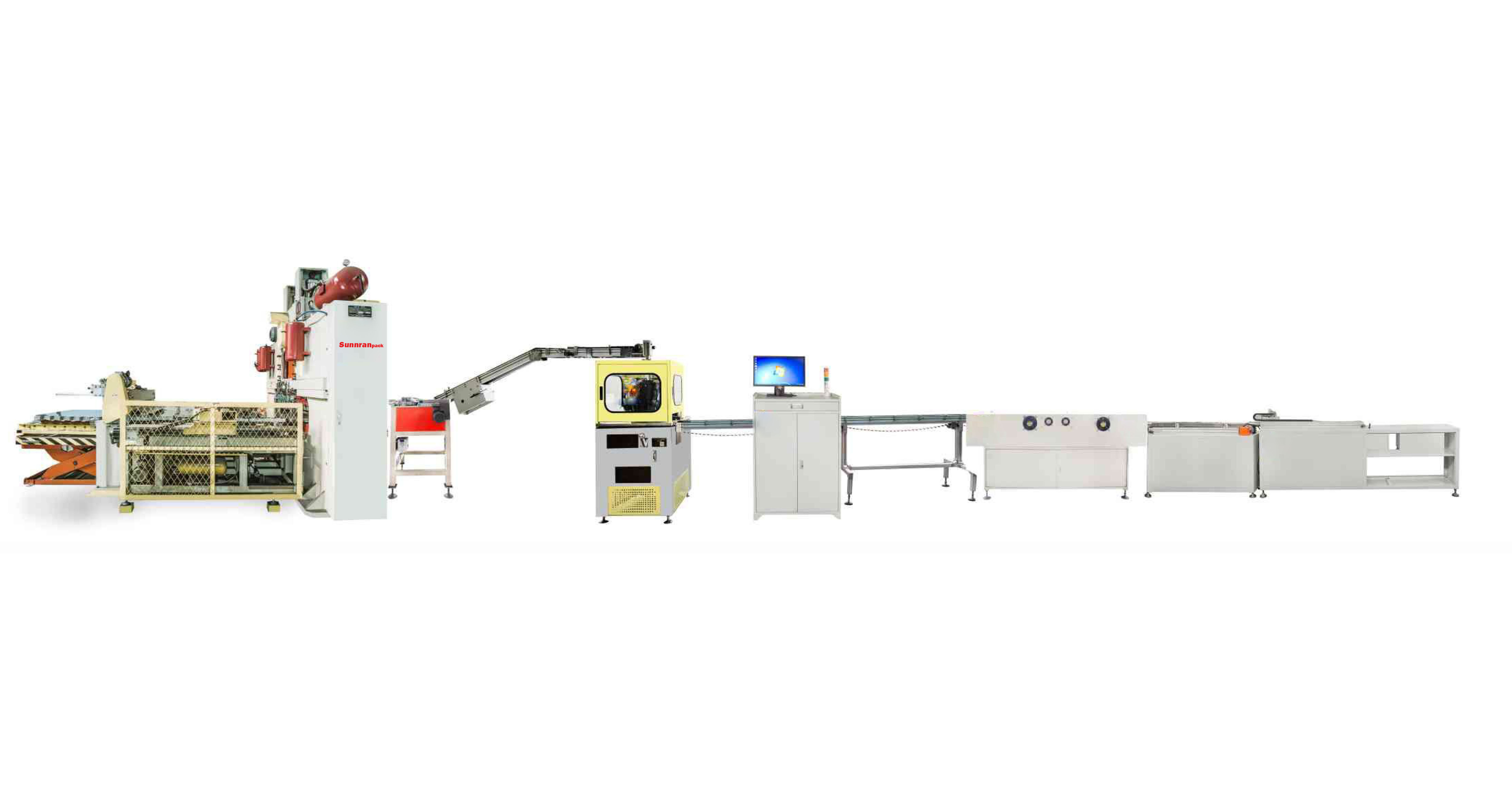 50Hz Food Can Bottom Making Machine For End Making Sunnran Brand
