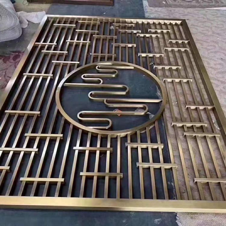 Custom Interior Decoration CNC Aluminium Perforated Metal Screen
