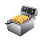 Electric Fryer 6L Chips Cooker Fryer Mom Small Kitchen Equipment Fried Modernas