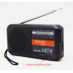 XIBOMAN DK-1705 FM AM Partable radio Support AA Battary