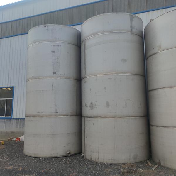 Buy cheap Vertical Type Used Stainless Steel Storage Tanks 5 Tons from wholesalers