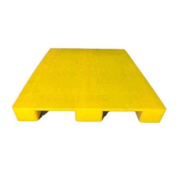Buy cheap Warehouse PP Rackable Yellow Plastic Pallets 1200 X 1000 from wholesalers