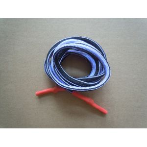 Buy cheap Colourful Plastic Tips Round Shoe Laces Aglets Elasticity Custom from wholesalers