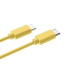 1M Type C To Type C Cable 2.0 5V 3A PVC Braided Charger Cords