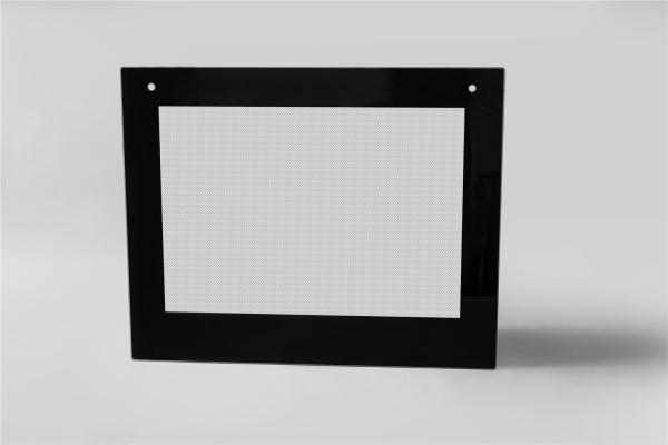 Buy cheap Inorganic Ink Dot printing window Holes Oven Tempered Glass from wholesalers