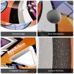 Beach Tennis Racket Ergonomic Cushion Grip Carbon Fiber Tennis Paddle Racquets