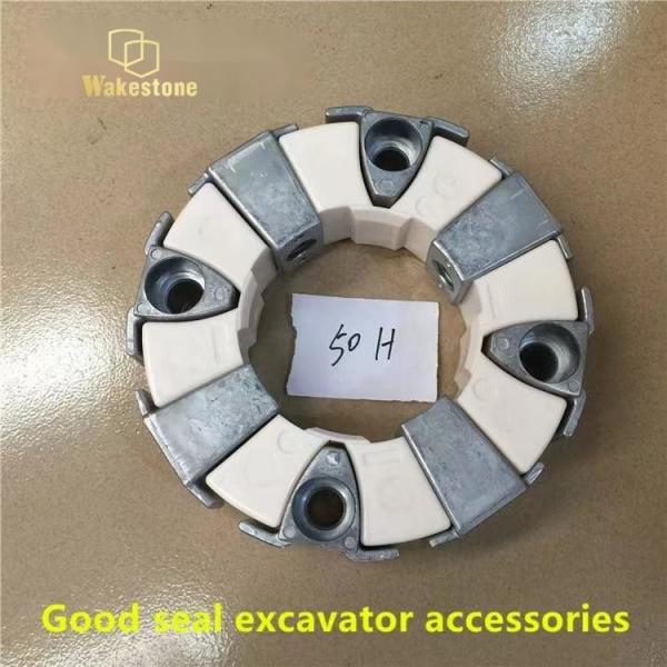 Buy cheap 50H Excavator Parts Flexible Coupling For Excavator Connecting Rubber from wholesalers
