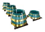 Stone crusher spare parts of cone/jaw crusher used for mining in indore