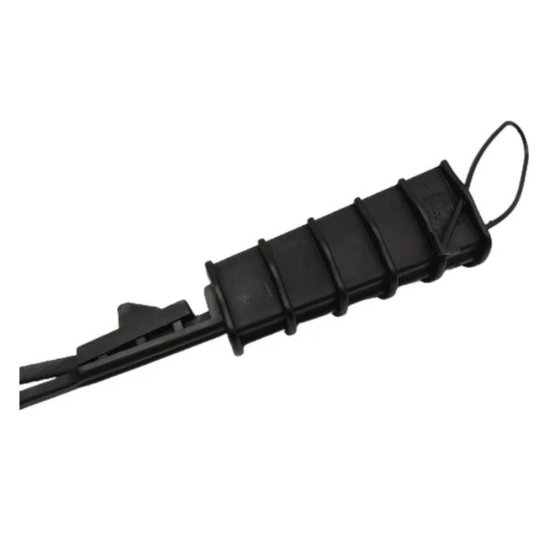 FTTH Fiber Optic Suspension Cable Nylon Clamp for Plastic Insulation and Dead End