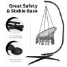 Buy cheap Wirecutter Hanging Hammock Chair Iron Tube Frame Construction from wholesalers