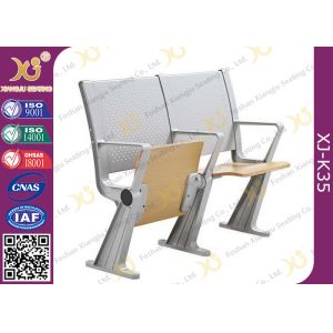 Buy cheap University Steel Book Holder Lecture Room Seating With Writing Desk from wholesalers