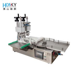 China Vial Bottle Automatic Capping Machine 22mm Daimeter 60 Bottler Per Minute on sale
