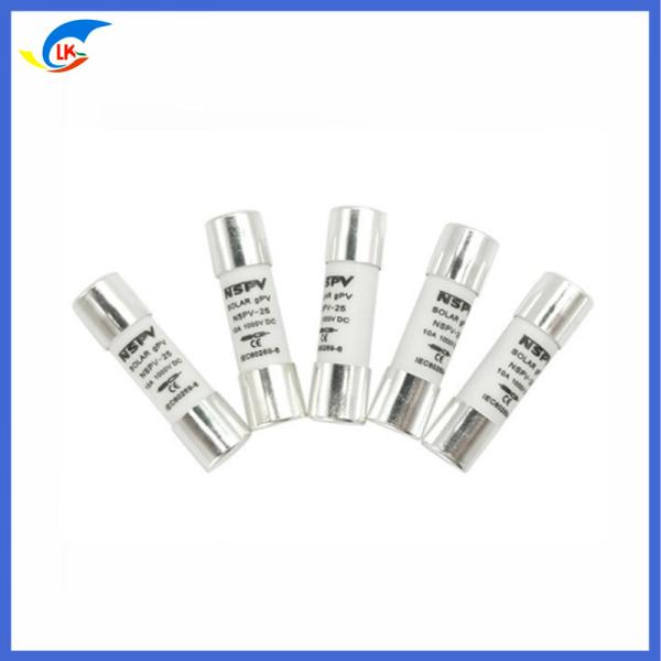 Buy cheap 10*35mm Ceramic Fuse Tube DC1500V 1-50A Photovoltaic Protection Device from wholesalers